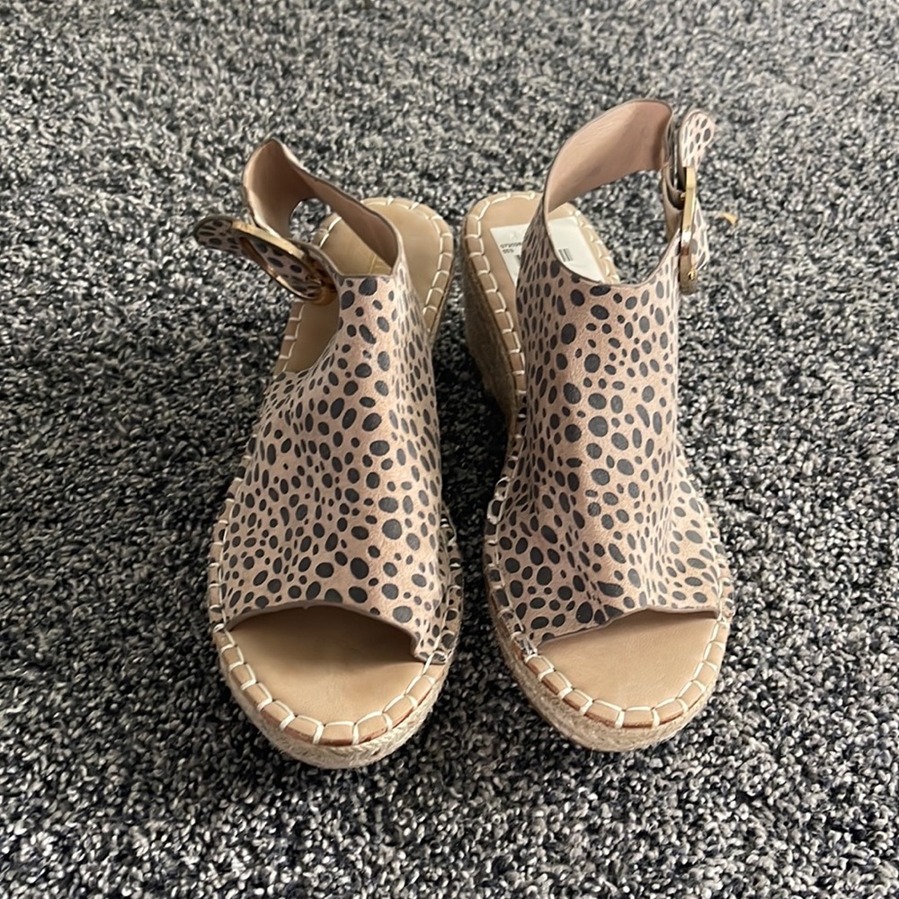 Catherine Malandrino wedge sandals.